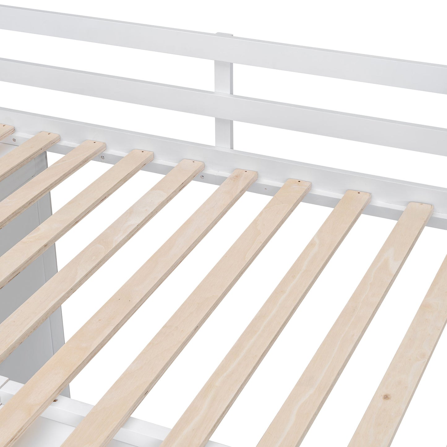 Loft Bed With Built In Wardrobes, Cabinets And Drawers - The Sleep Loft - Online Mattress Showroom NYC