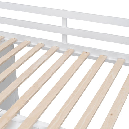 Loft Bed With Built In Wardrobes, Cabinets And Drawers - The Sleep Loft - Online Mattress Showroom NYC
