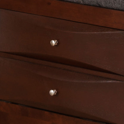 Modern Design Storage Bed With Bookcase Headboard