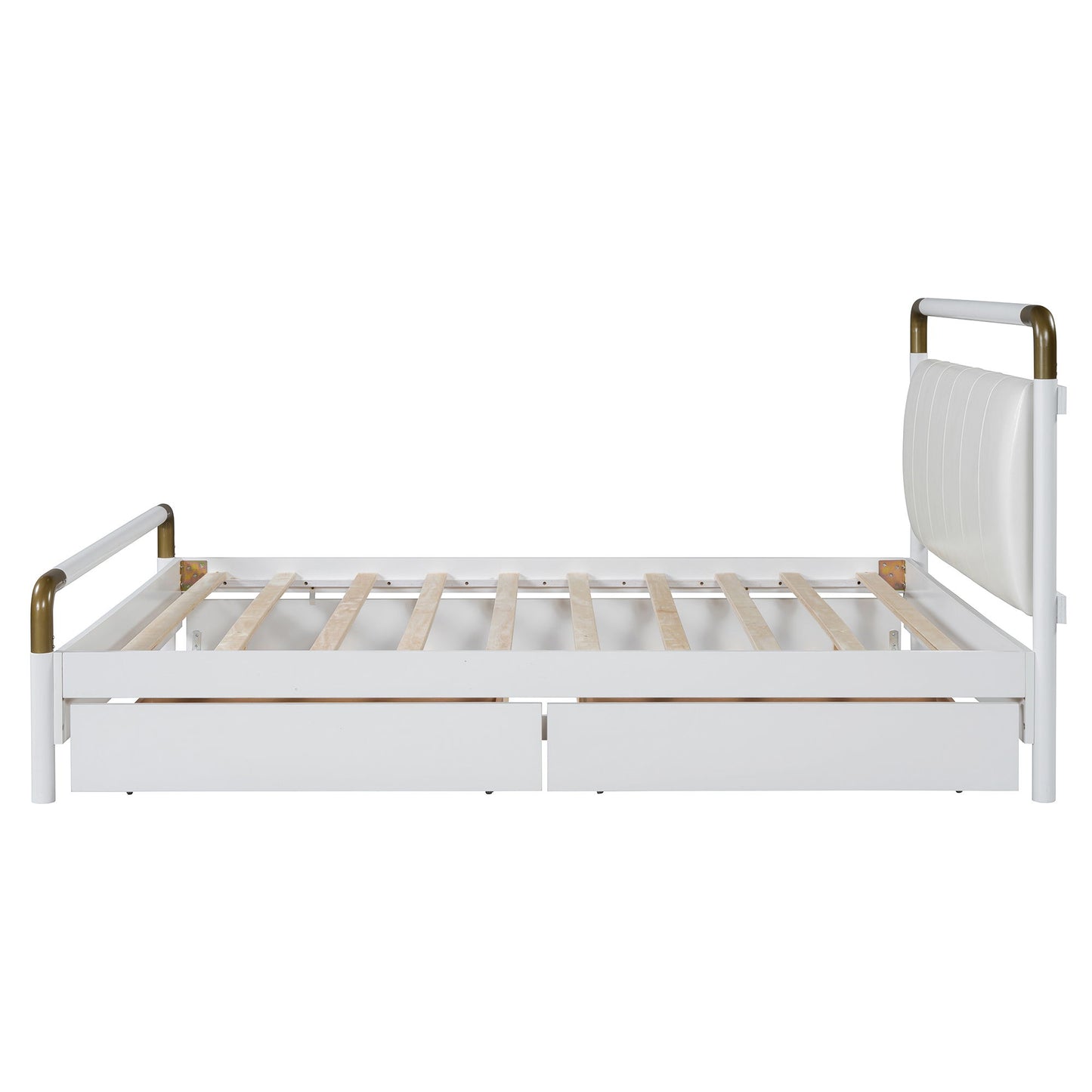 Storage Platform Bed, With 2 Big Drawers, Trundle - The Sleep Loft - Online Mattress Showroom NYC