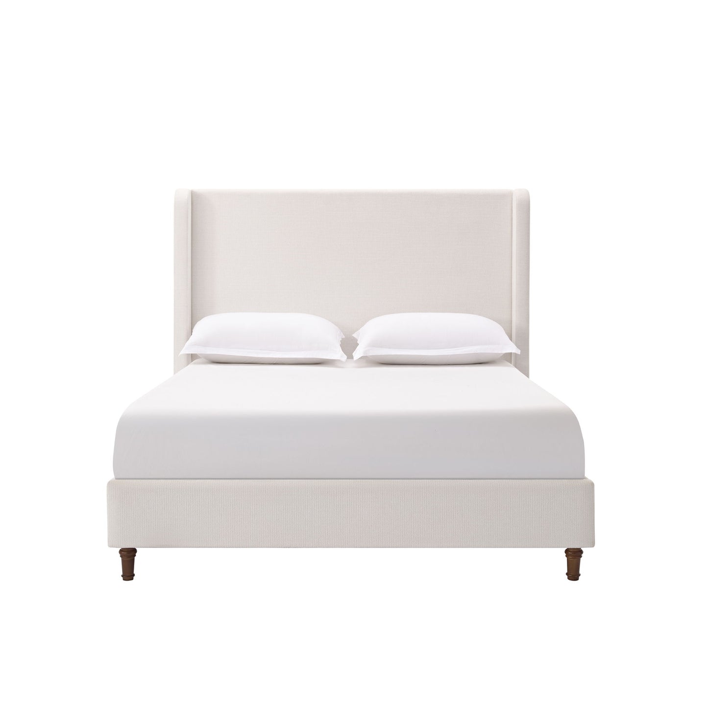 Harper - Tall Headboard Upholstered Bed / High Headboard / Elegant Simplicity / No Box Spring Needed - The Sleep Loft - Online Mattress Showroom NYC