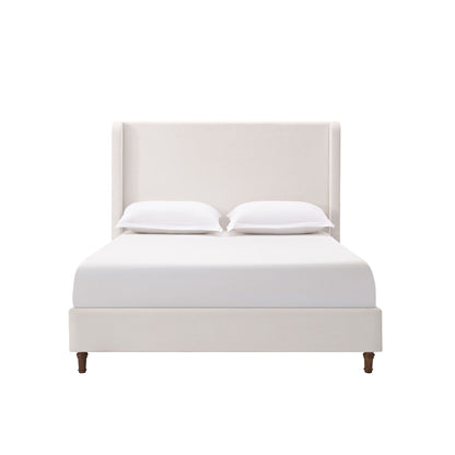 Harper - Tall Headboard Upholstered Bed / High Headboard / Elegant Simplicity / No Box Spring Needed - The Sleep Loft - Online Mattress Showroom NYC