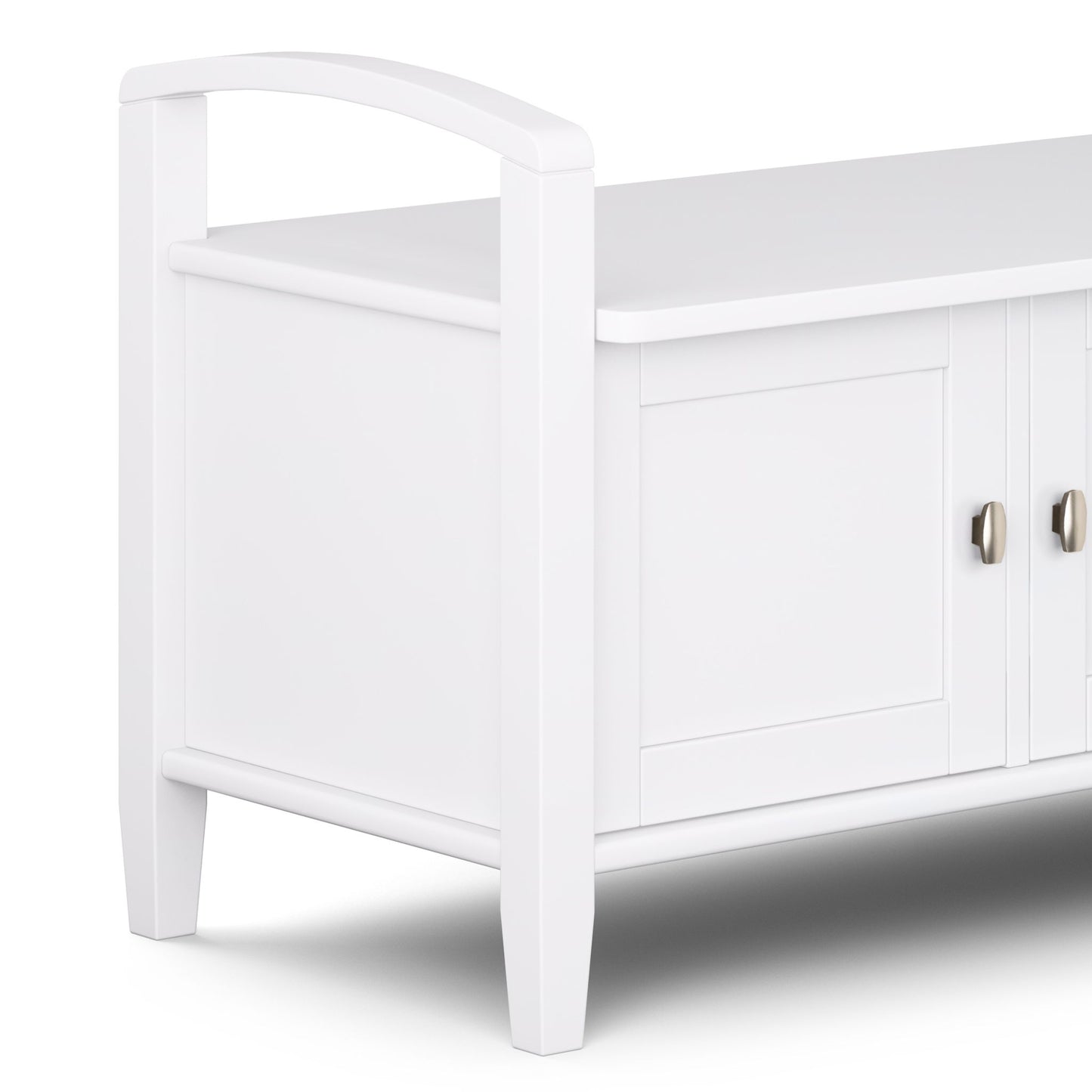 Warm Shaker - Handcrafted Entryway Storage Bench - The Sleep Loft - Online Mattress Showroom NYC