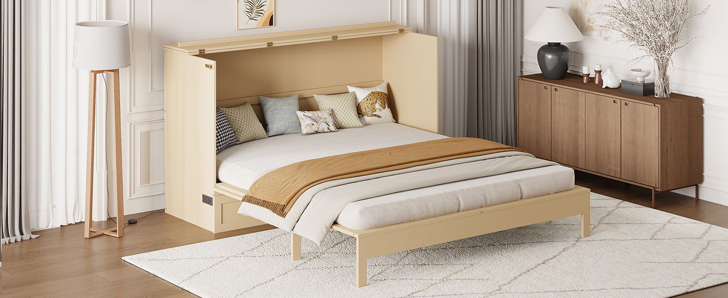 Murphy Bed With Large Drawers - The Sleep Loft - Online Mattress Showroom NYC