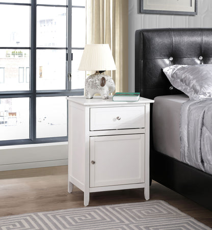 1 Drawer / 1 Door Nightstand - The Sleep Loft - Online Mattress Showroom NYC