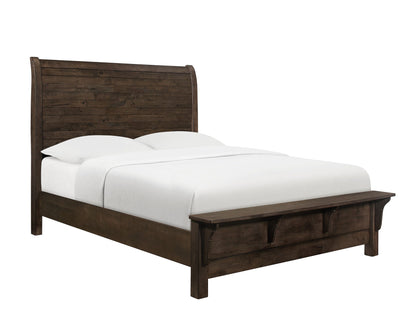 Verna - Sleigh Bed - The Sleep Loft - Online Mattress Showroom NYC