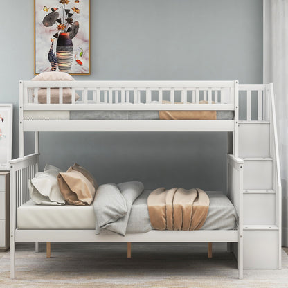 Bunk Bed With Staircase - The Sleep Loft - Online Mattress Showroom NYC