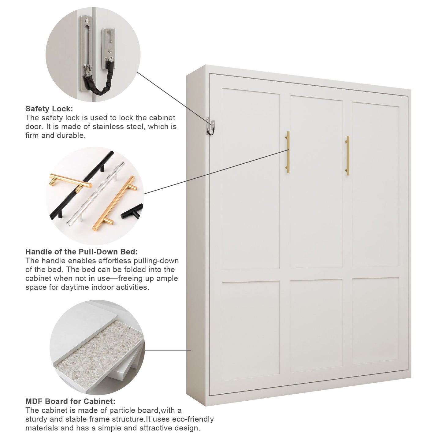 Folding Vertical Murphy Wall Bed - The Sleep Loft - Online Mattress Showroom NYC