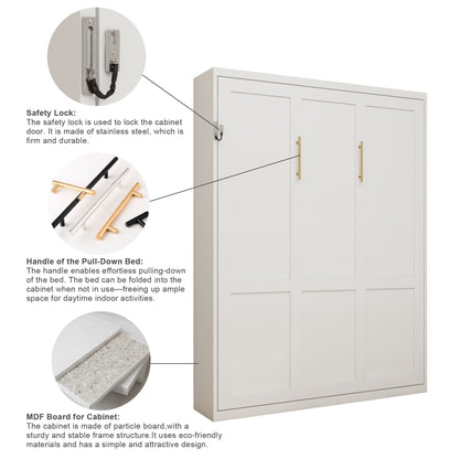 Folding Vertical Murphy Wall Bed - The Sleep Loft - Online Mattress Showroom NYC