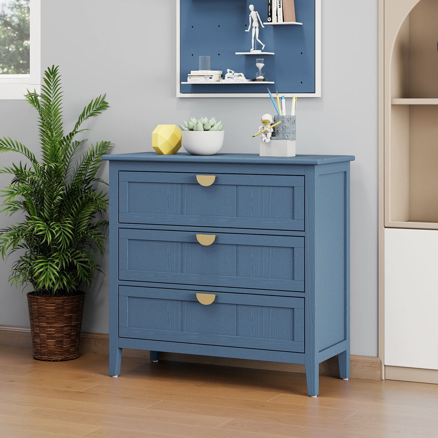 Classic 3 Drawer Cabinet - The Sleep Loft - Online Mattress Showroom NYC