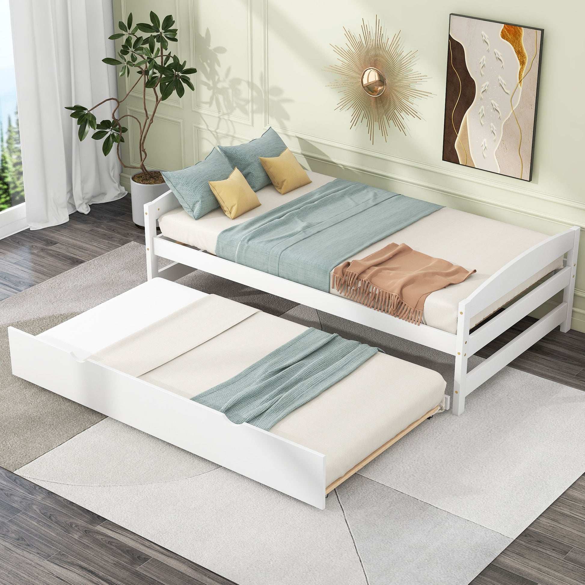 Platform Bed With Trundle - The Sleep Loft - Online Mattress Showroom NYC