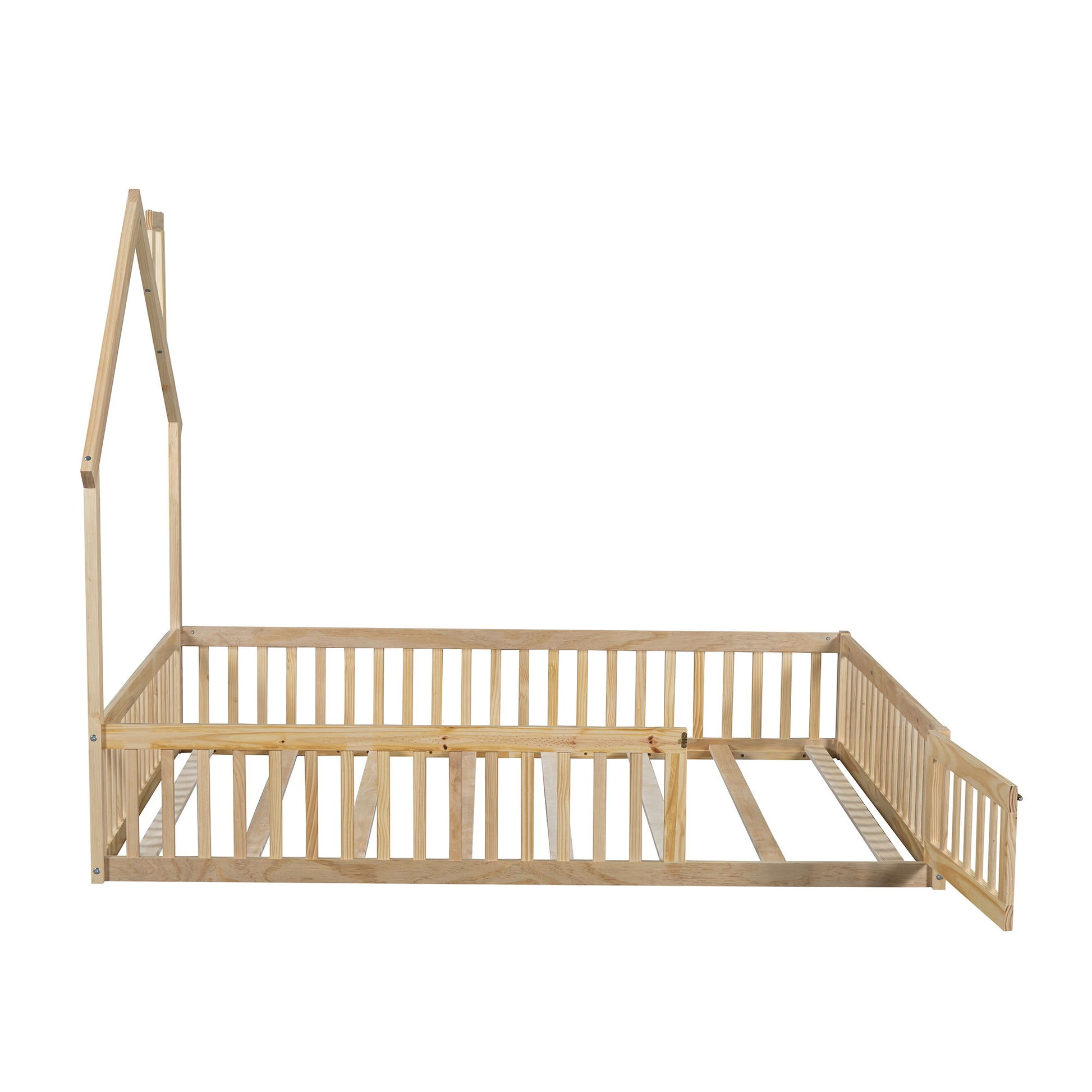 House Platform Bed With Guardrail - The Sleep Loft - Online Mattress Showroom NYC