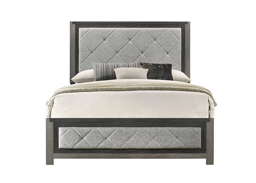 Jehoram - Queen Bed - Gray - The Sleep Loft - Online Mattress Showroom NYC