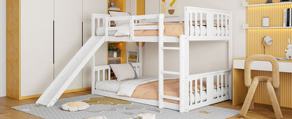 Bunk Bed With Convertible Ladder And Slide - The Sleep Loft - Online Mattress Showroom NYC
