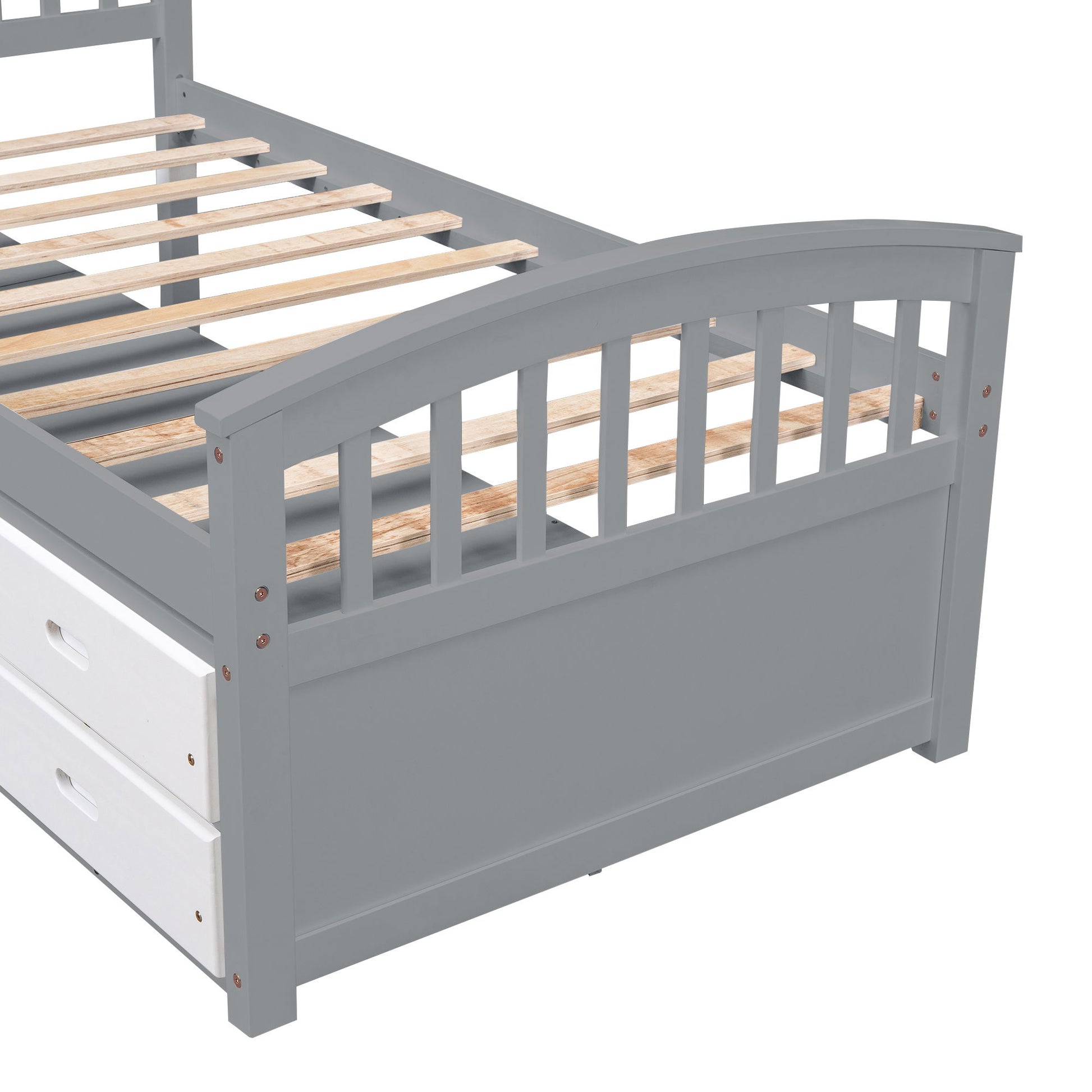 Platform Storage Bed Solid Wood Bed With 6 Drawers - The Sleep Loft - Online Mattress Showroom NYC