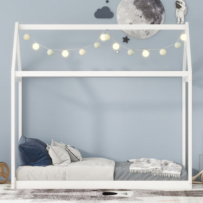 Wooden House Shaped Bed - The Sleep Loft - Online Mattress Showroom NYC