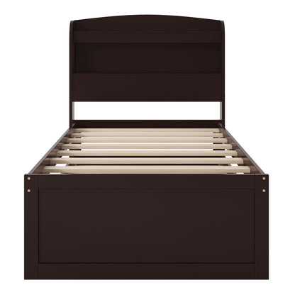 Platform Bed With LED Headboard, Charging Station, Trundle And 2 Drawers - The Sleep Loft - Online Mattress Showroom NYC