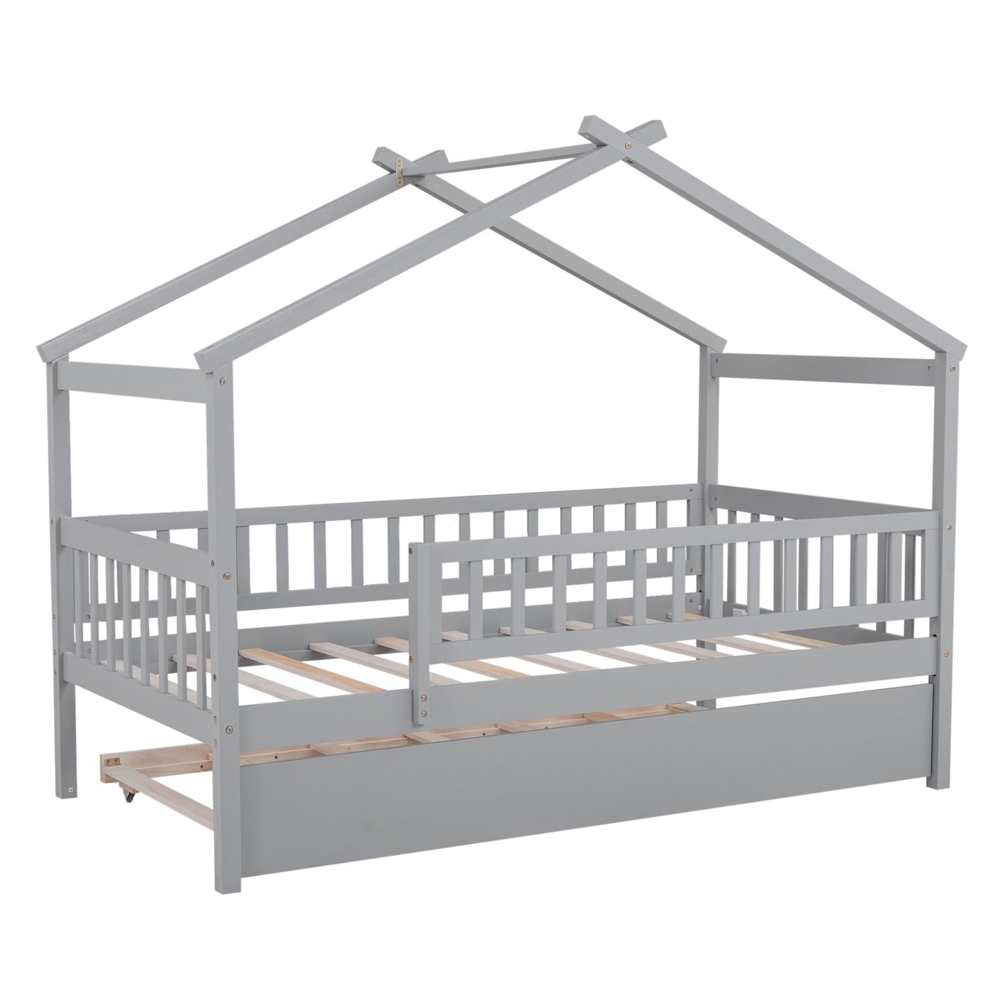 Creativity House Bed With Twin Size Trundle - The Sleep Loft - Online Mattress Showroom NYC