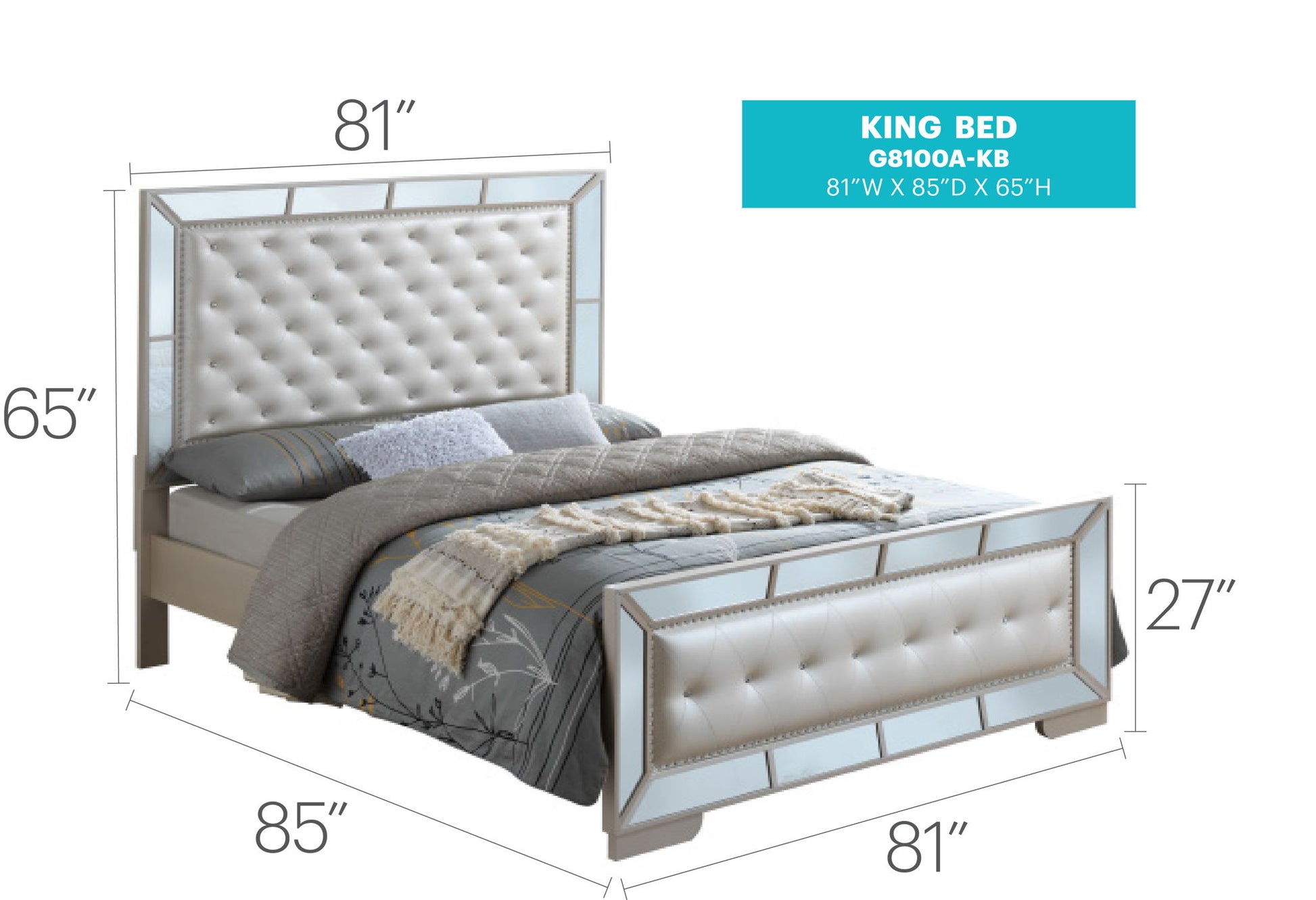 Stylish Contemporary Bed With Minimalist Design - The Sleep Loft - Online Mattress Showroom NYC
