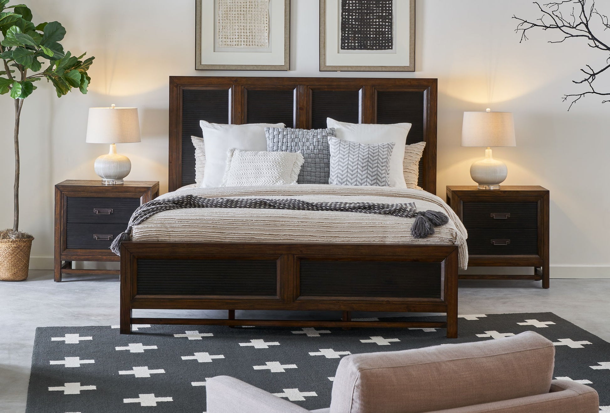 Beautiful Panel Bed - The Sleep Loft - Online Mattress Showroom NYC