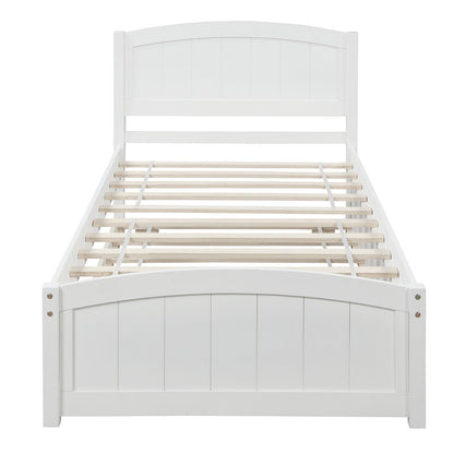 Platform Bed & Headboard, Footboard And Wood Slat Support - The Sleep Loft - Online Mattress Showroom NYC