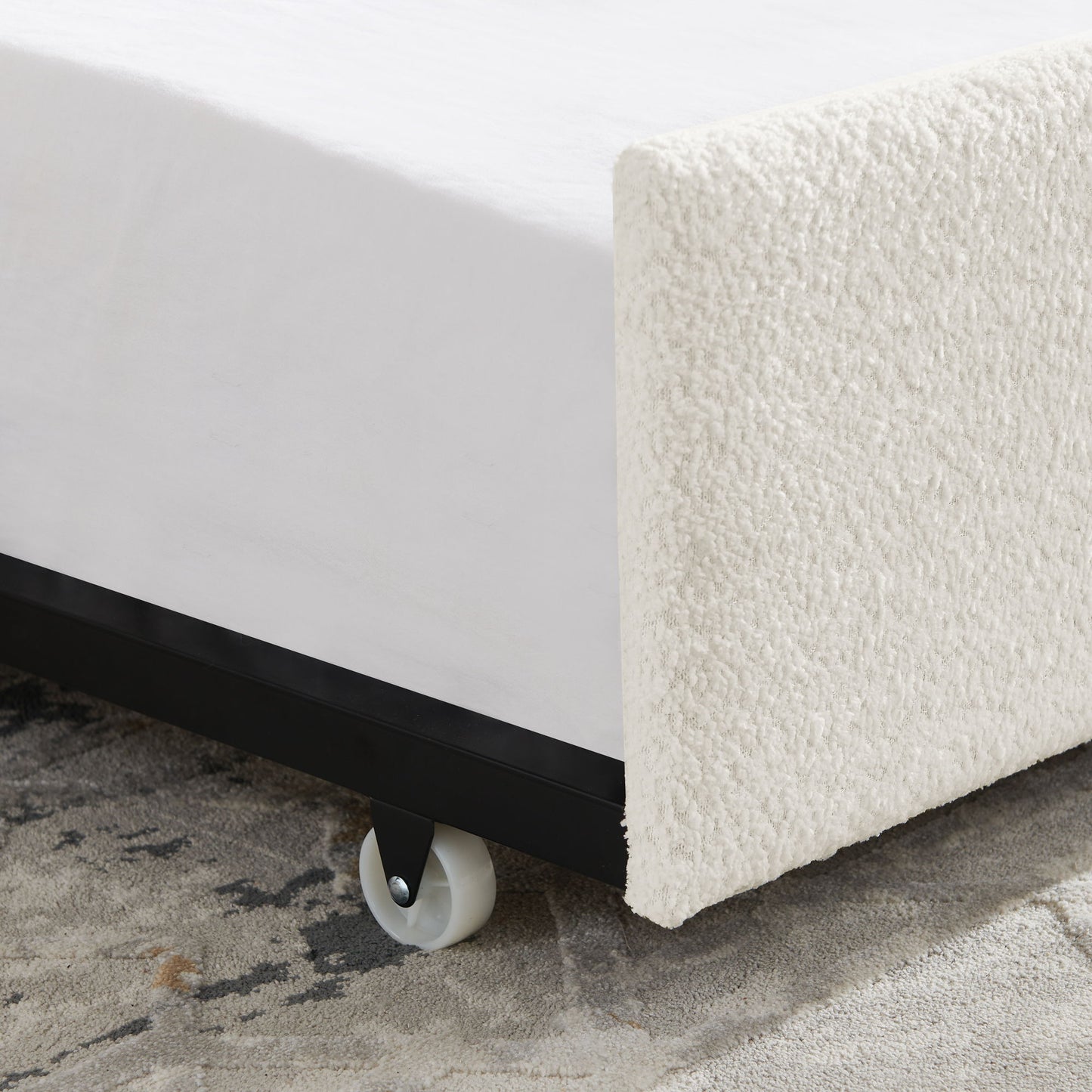 Upholstered Daybed With Pop Up Trundle - The Sleep Loft - Online Mattress Showroom NYC
