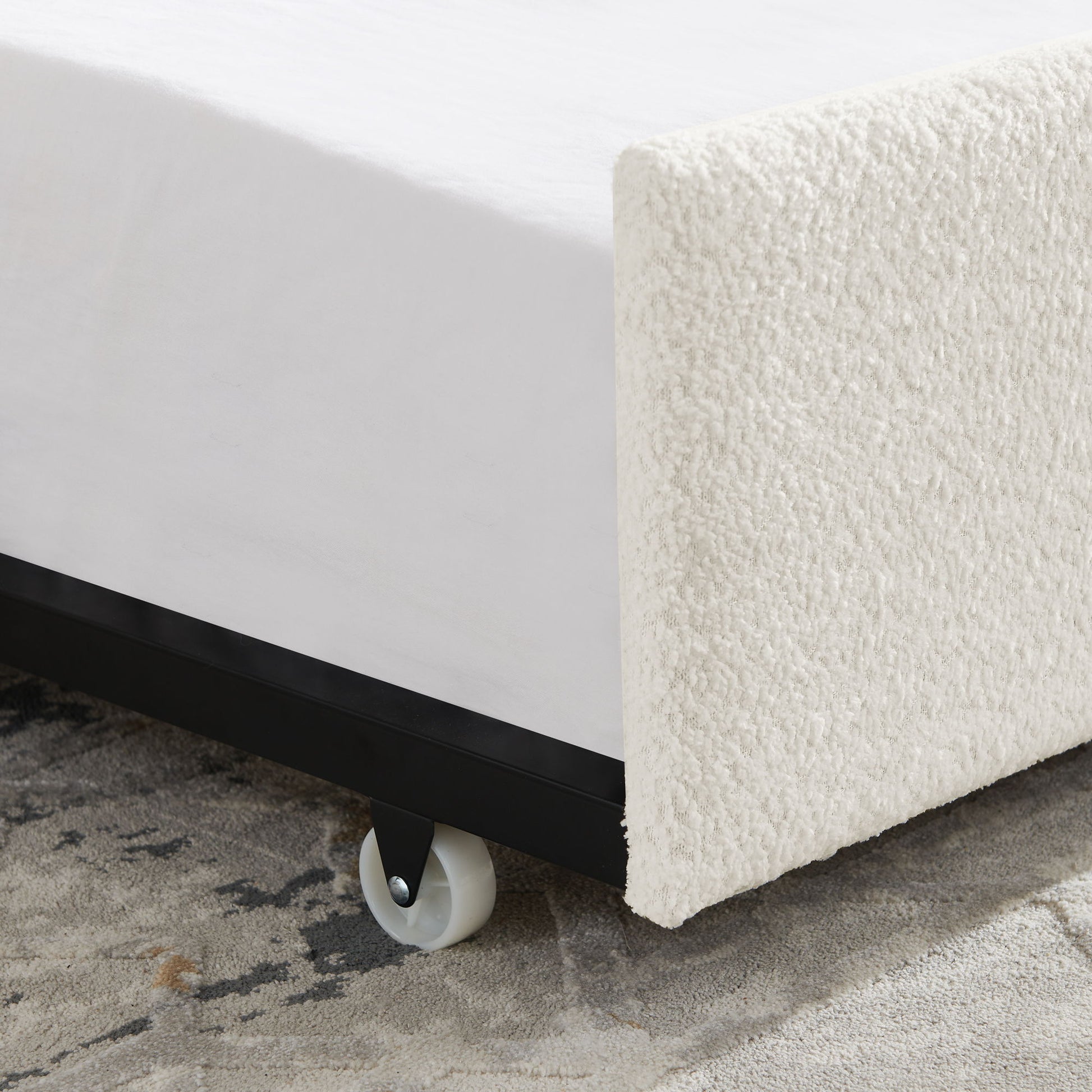 Upholstered Daybed With Pop Up Trundle - The Sleep Loft - Online Mattress Showroom NYC