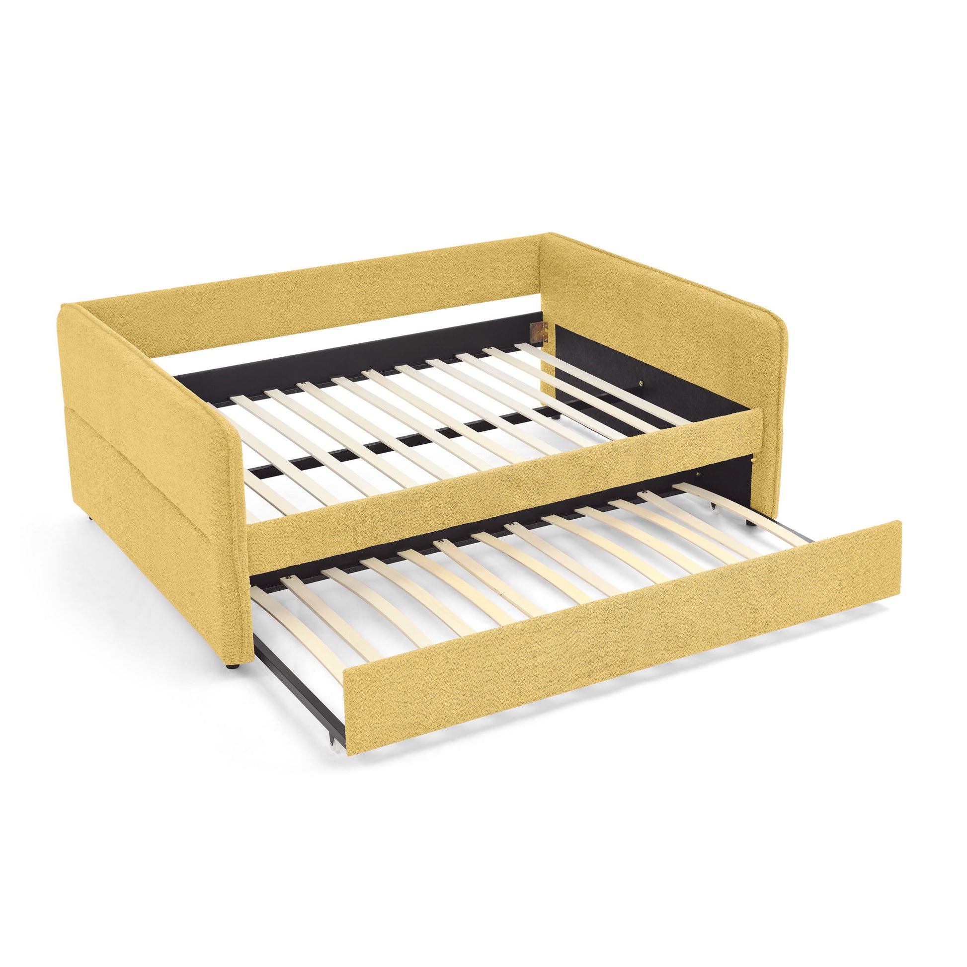 Upholstered Daybed With Pop Up Trundle - The Sleep Loft - Online Mattress Showroom NYC