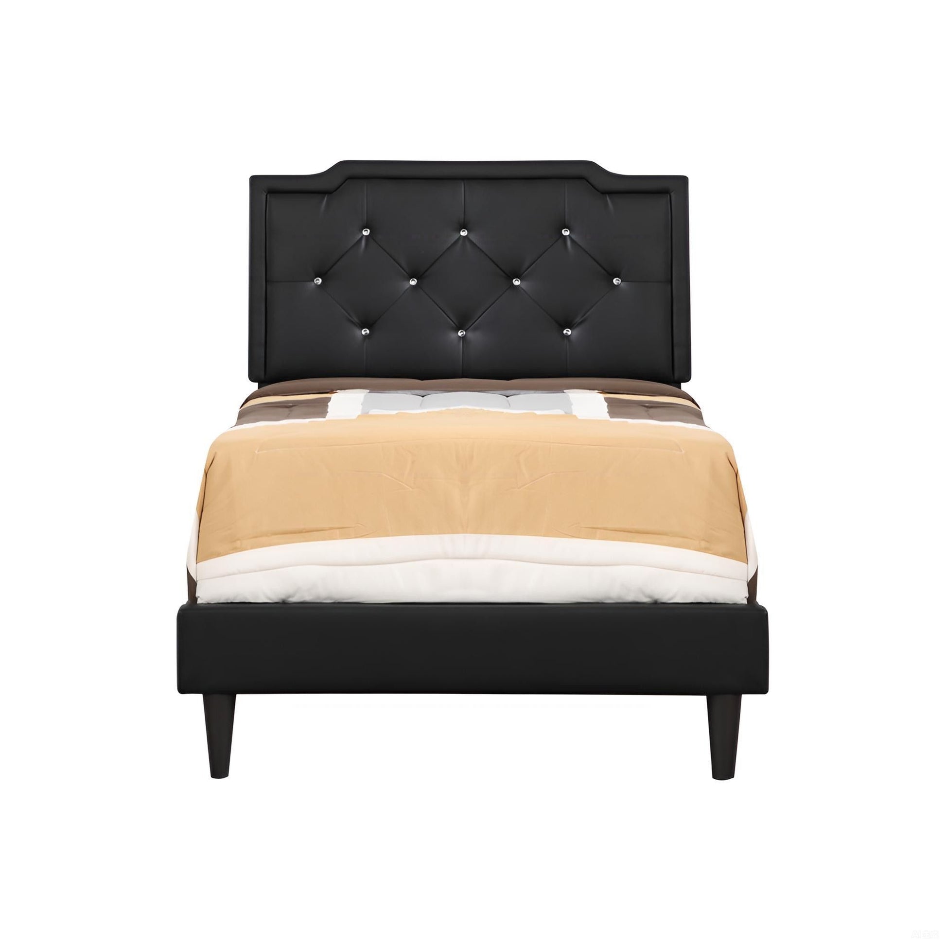 Button Tufted Bed Charming For Cozy Spaces - The Sleep Loft - Online Mattress Showroom NYC