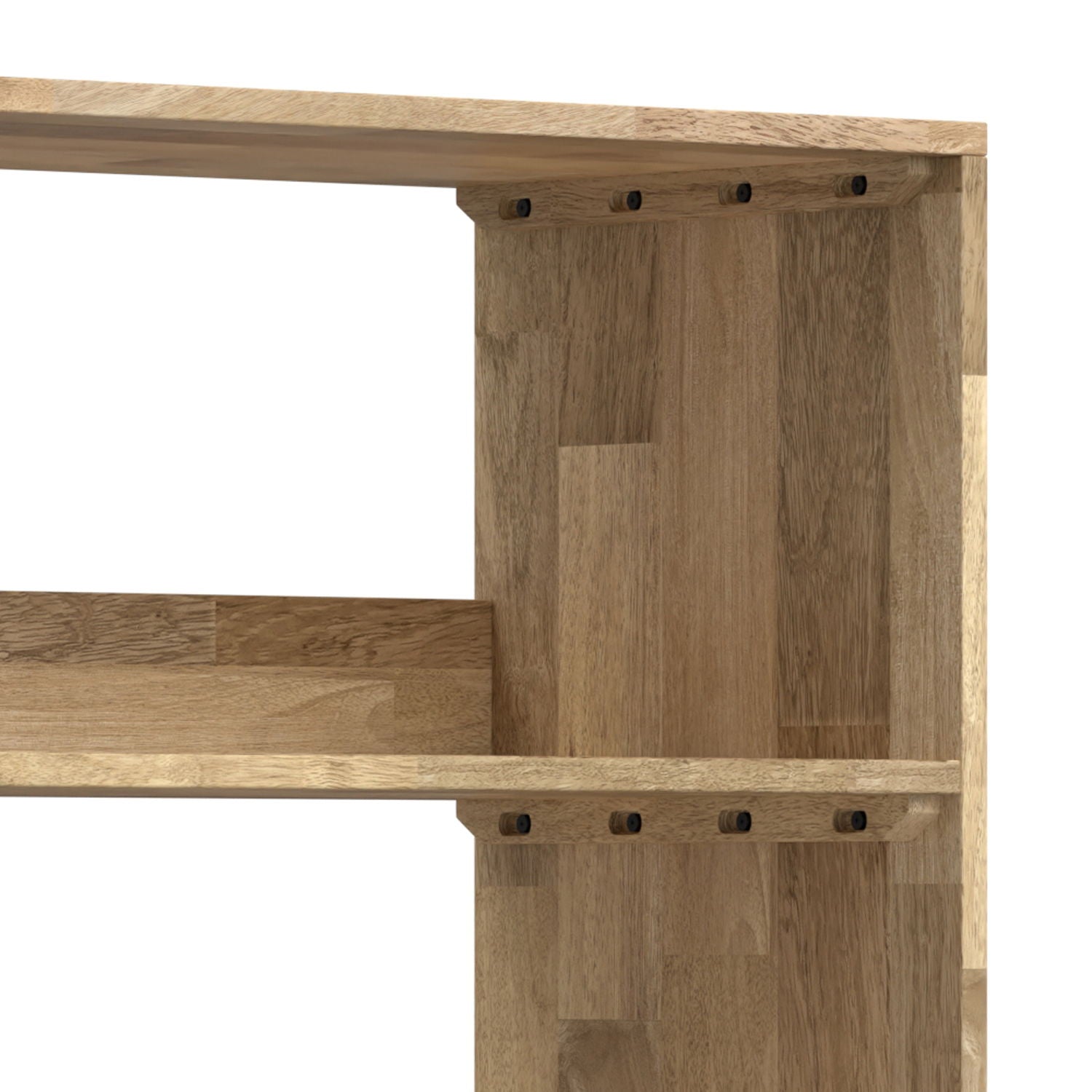 Hunter - Tall Bookcase - Natural - The Sleep Loft - Online Mattress Showroom NYC
