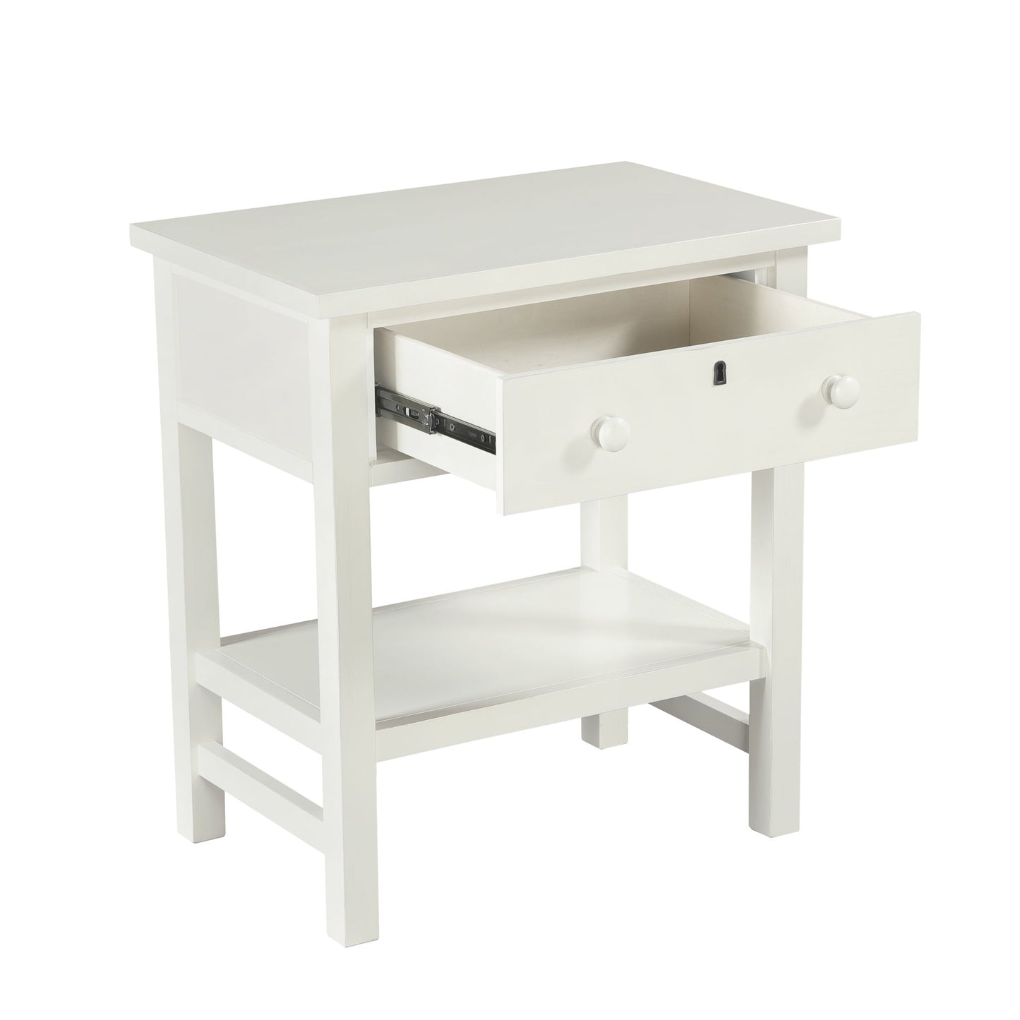 Finley - 1 Drawer Storage Nightstand - The Sleep Loft - Online Mattress Showroom NYC