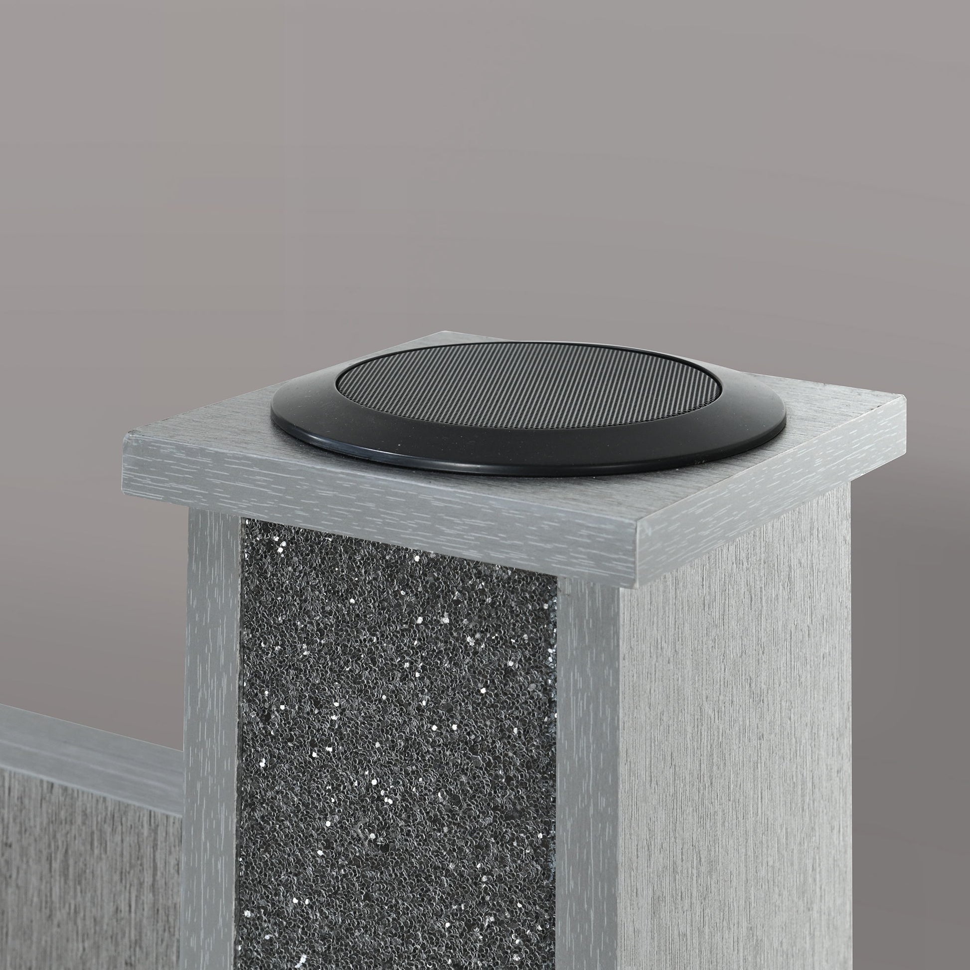 Lorenzo - Bed With Speakers And Glittered Detailing - The Sleep Loft - Online Mattress Showroom NYC