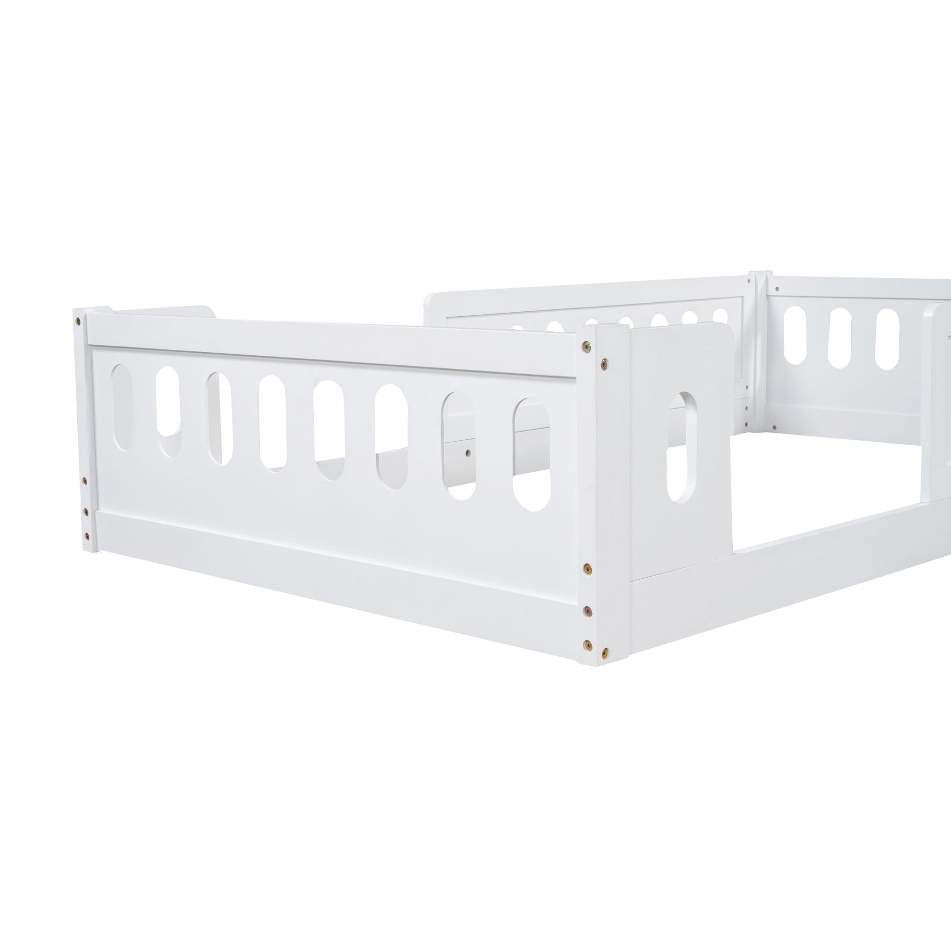 Platform Bed With Guardrail - The Sleep Loft - Online Mattress Showroom NYC