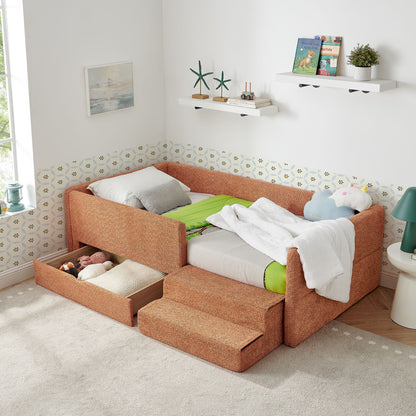 Safe Kids Bed With Guardrails And Storage - The Sleep Loft - Online Mattress Showroom NYC