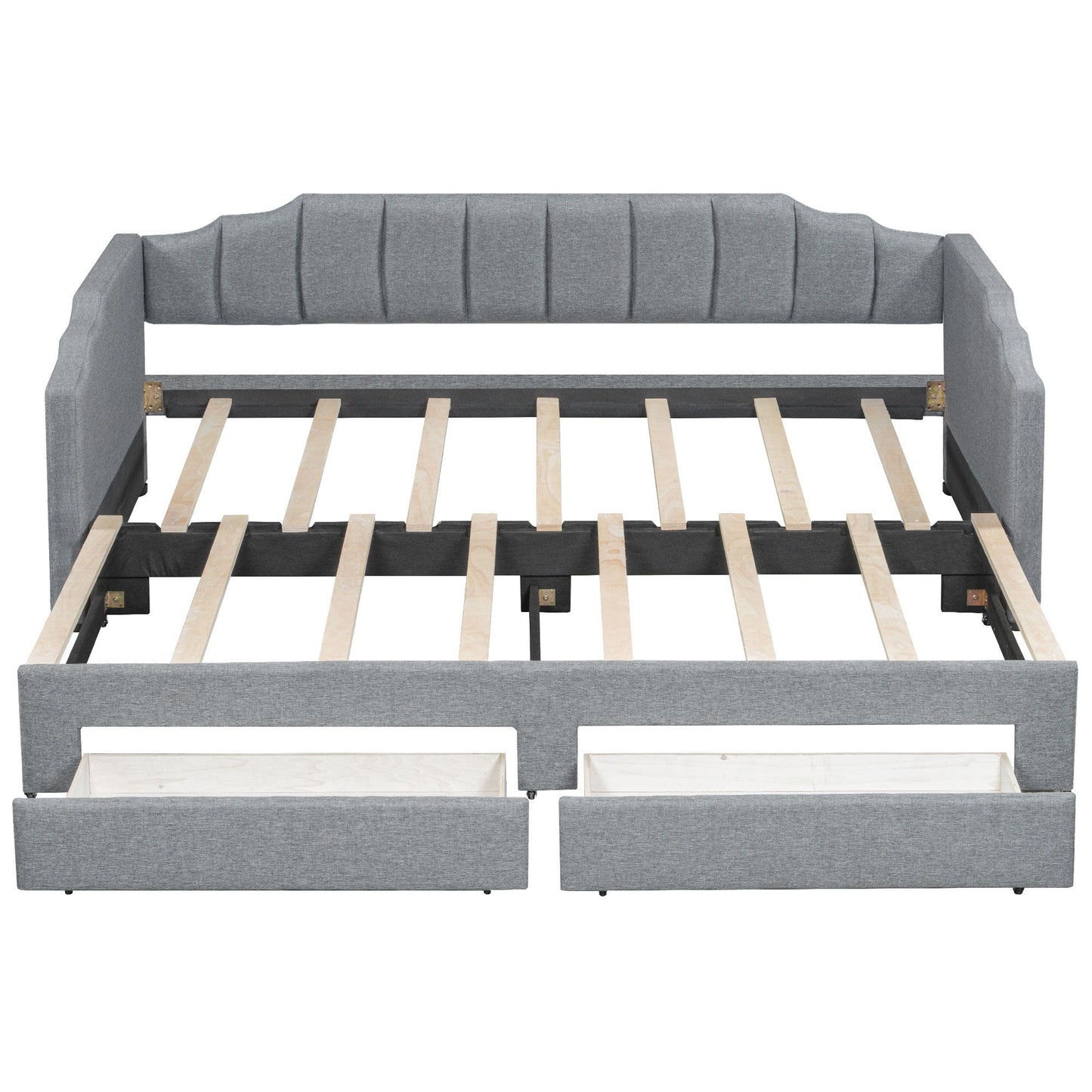 Extendable Daybed With LED Light And 2 Storage Drawers - The Sleep Loft - Online Mattress Showroom NYC