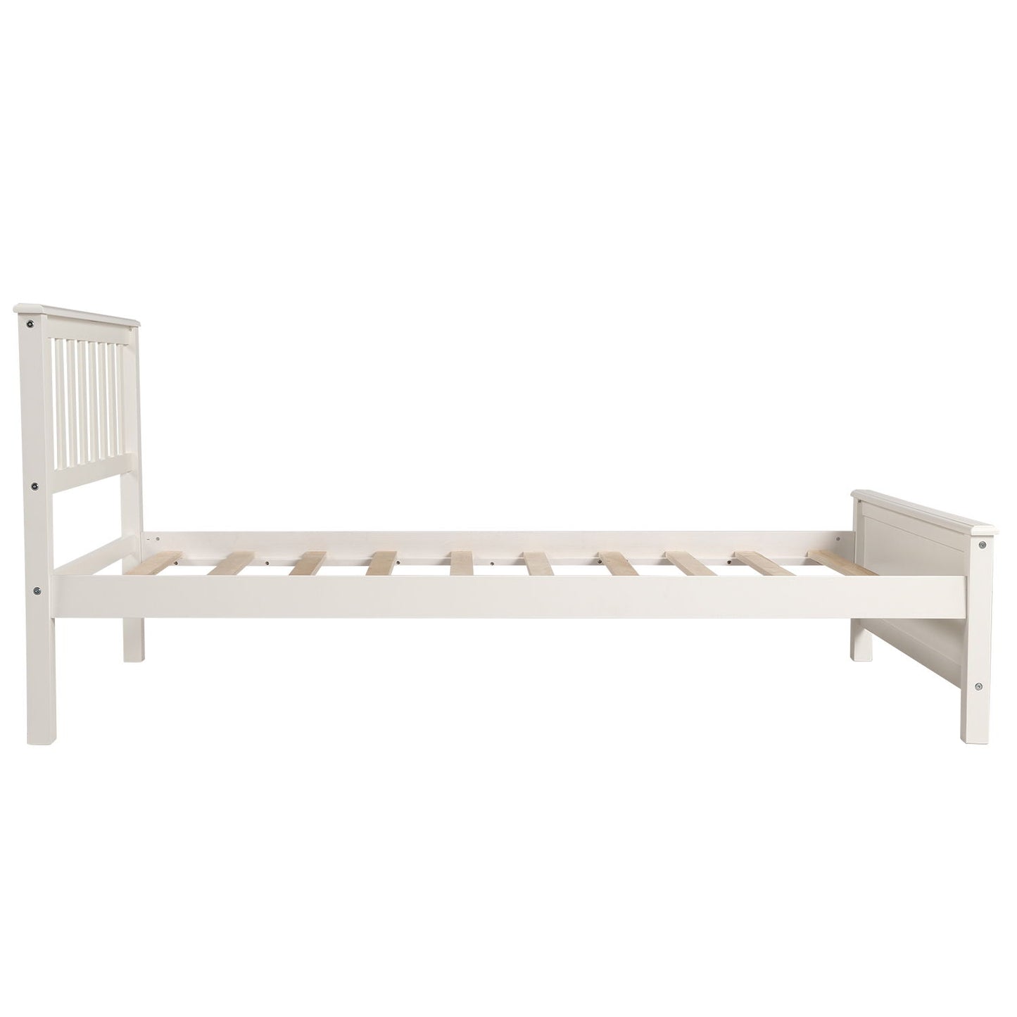 Platform Bed With Headboard, Footboard And Wood Slat Support - The Sleep Loft - Online Mattress Showroom NYC