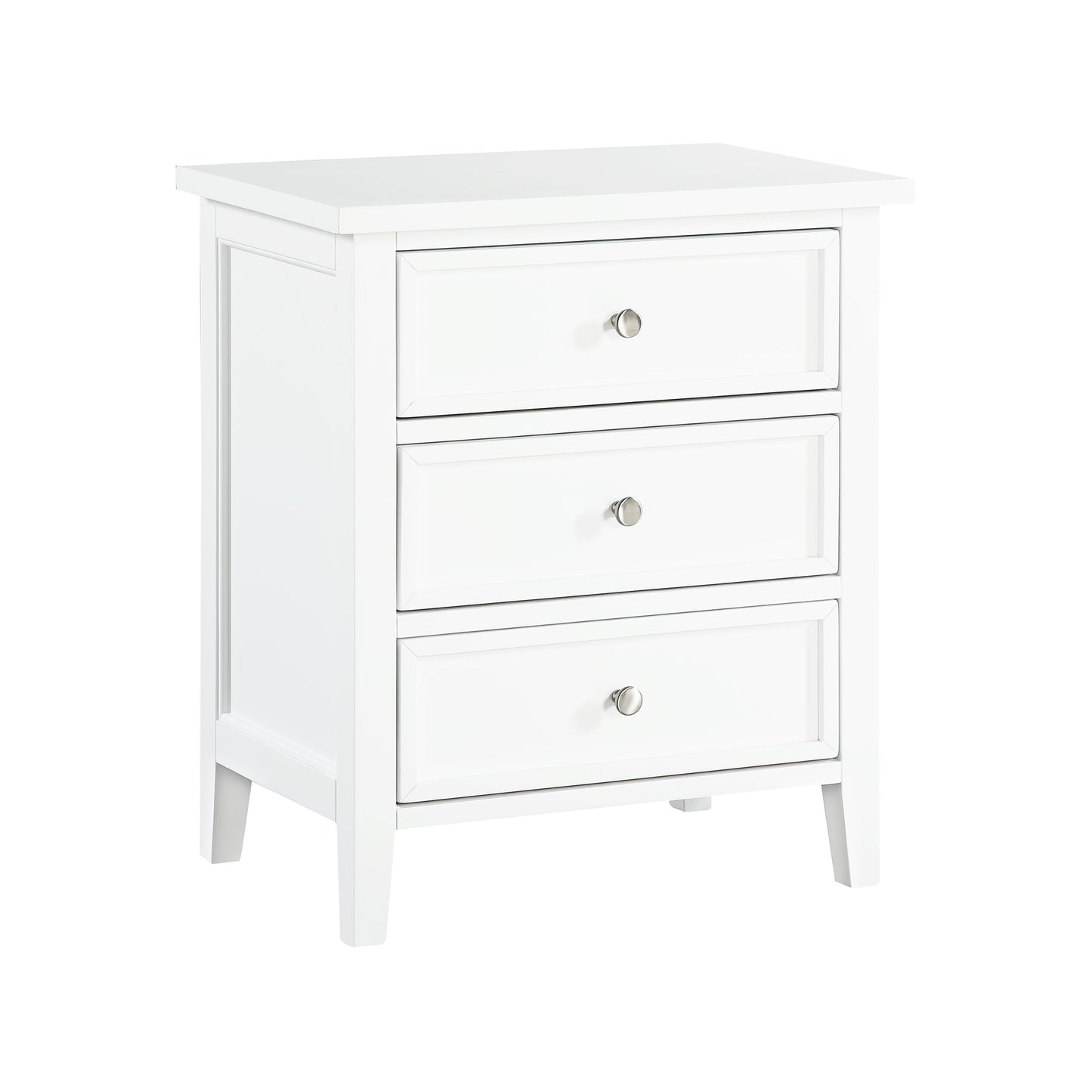 Luca - 3 Drawer Nightstand - The Sleep Loft - Online Mattress Showroom NYC