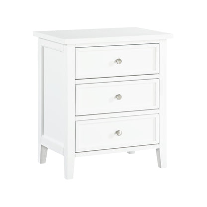 Luca - 3 Drawer Nightstand - The Sleep Loft - Online Mattress Showroom NYC