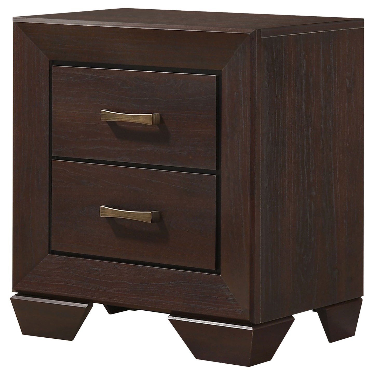 Copper - 2 Drawer Rectangular Nightstand - The Sleep Loft - Online Mattress Showroom NYC