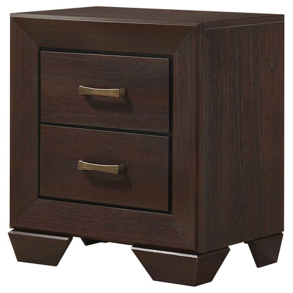 Copper - 2 Drawer Rectangular Nightstand - The Sleep Loft - Online Mattress Showroom NYC