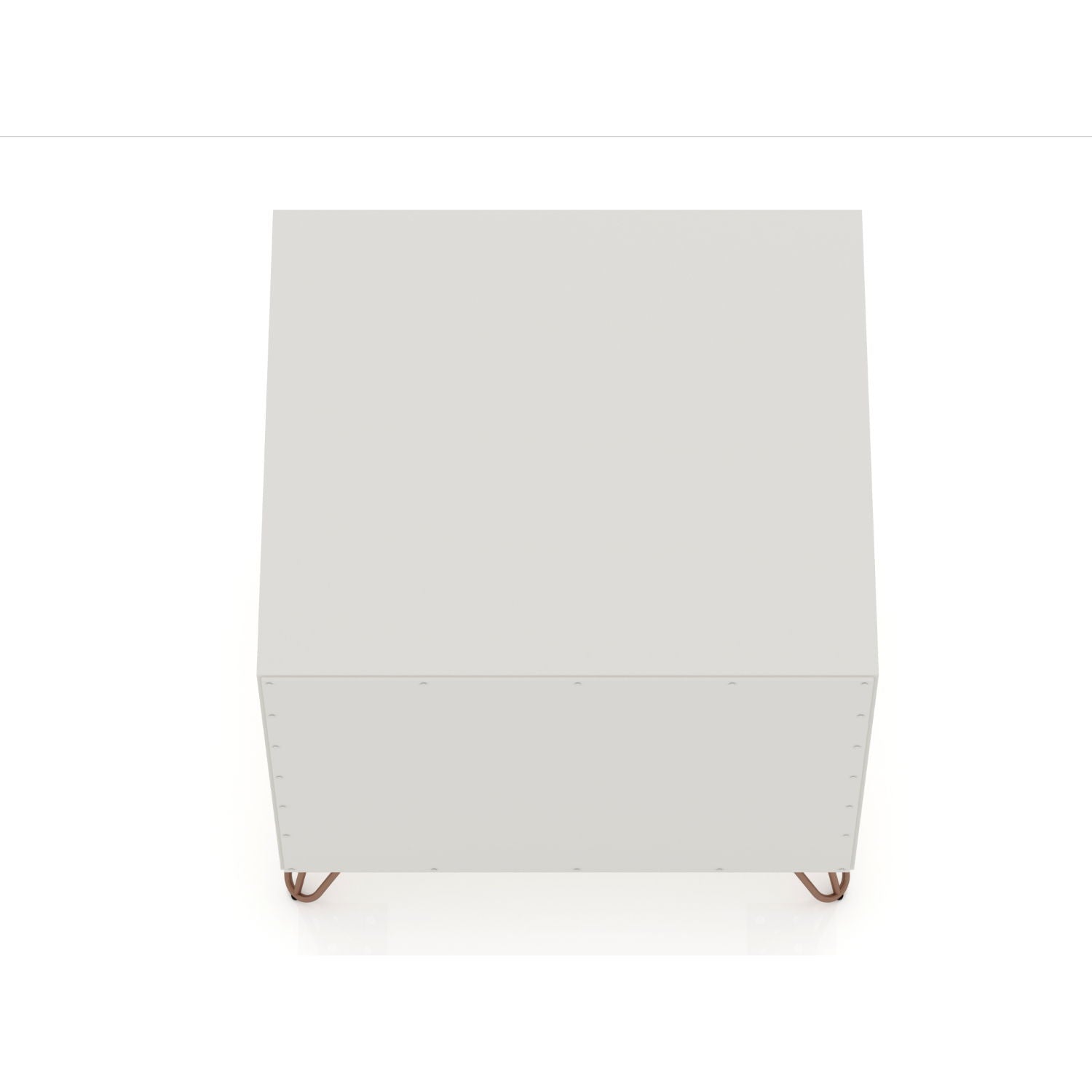 Rockefeller - Nightstand With 2 Drawers - Off White - The Sleep Loft - Online Mattress Showroom NYC