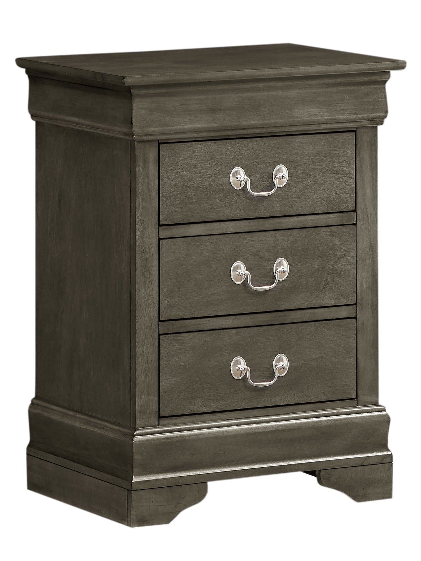 Louis Phillipe - Nightstand - Wood - The Sleep Loft - Online Mattress Showroom NYC