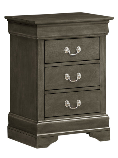 Louis Phillipe - Nightstand - Wood - The Sleep Loft - Online Mattress Showroom NYC