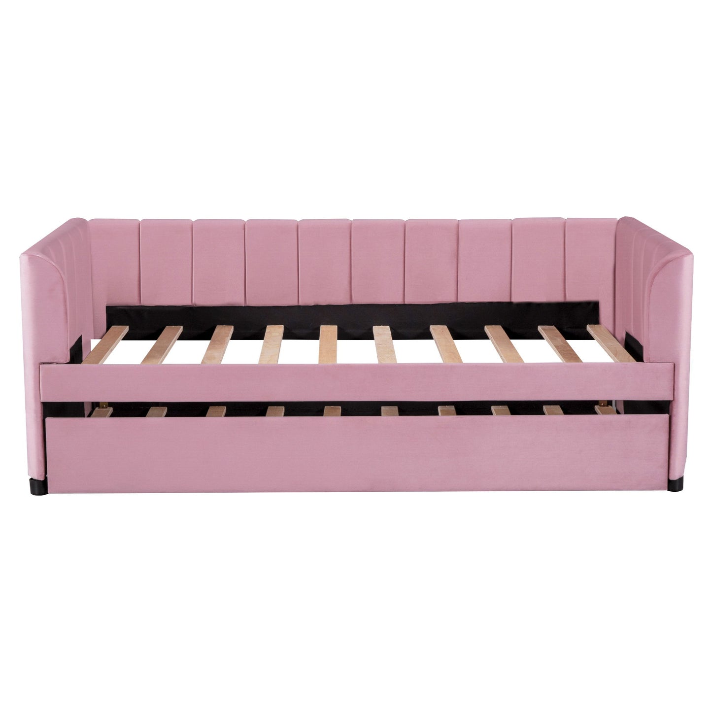 Upholstered Daybed With Ergonomic Design Backrest - The Sleep Loft - Online Mattress Showroom NYC