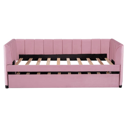 Upholstered Daybed With Ergonomic Design Backrest - The Sleep Loft - Online Mattress Showroom NYC
