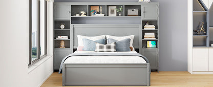 Bed With All In One Cabinet, Shelf And Sockets, Twin Long Trundle - The Sleep Loft - Online Mattress Showroom NYC