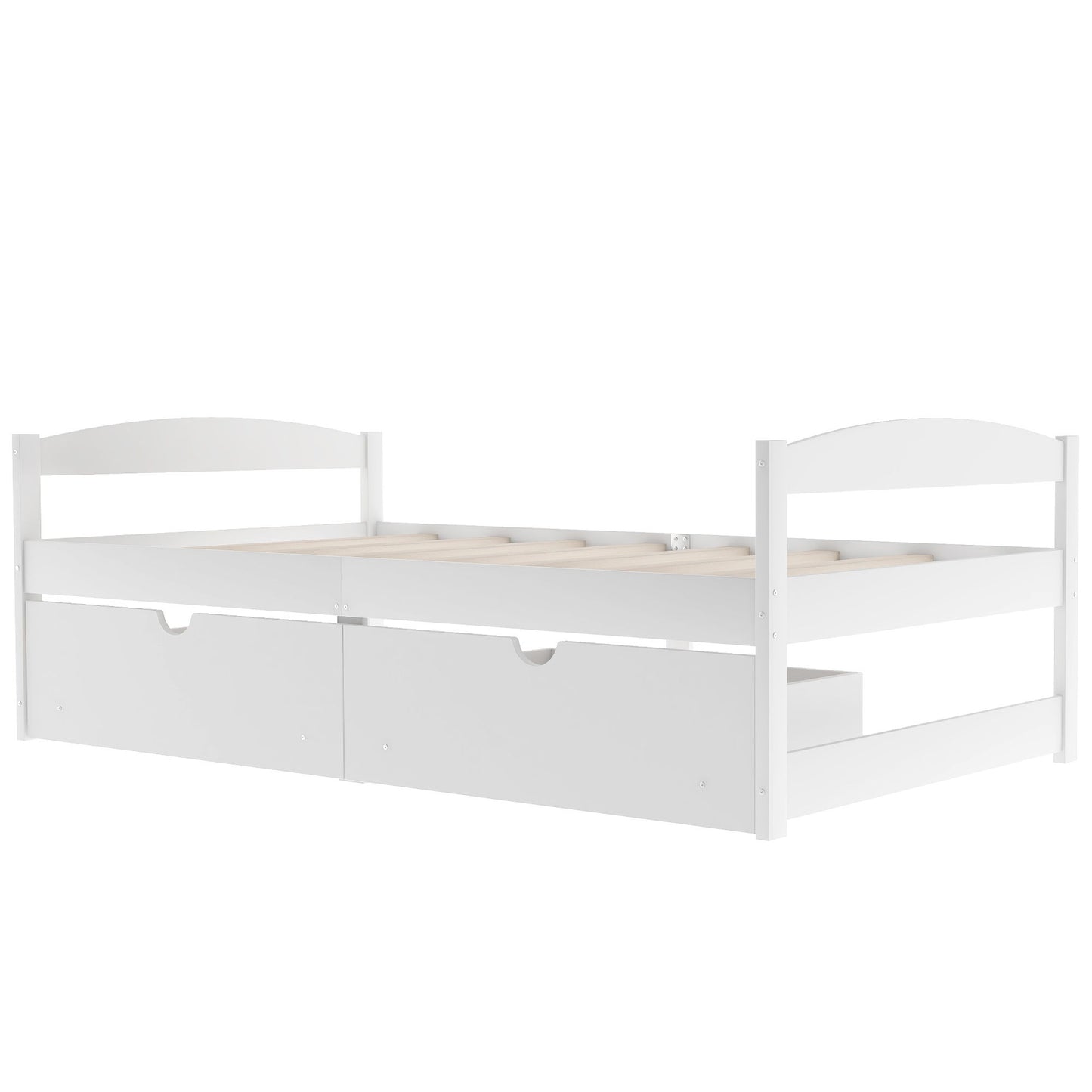 Platform Bed With 2 Drawers - The Sleep Loft - Online Mattress Showroom NYC