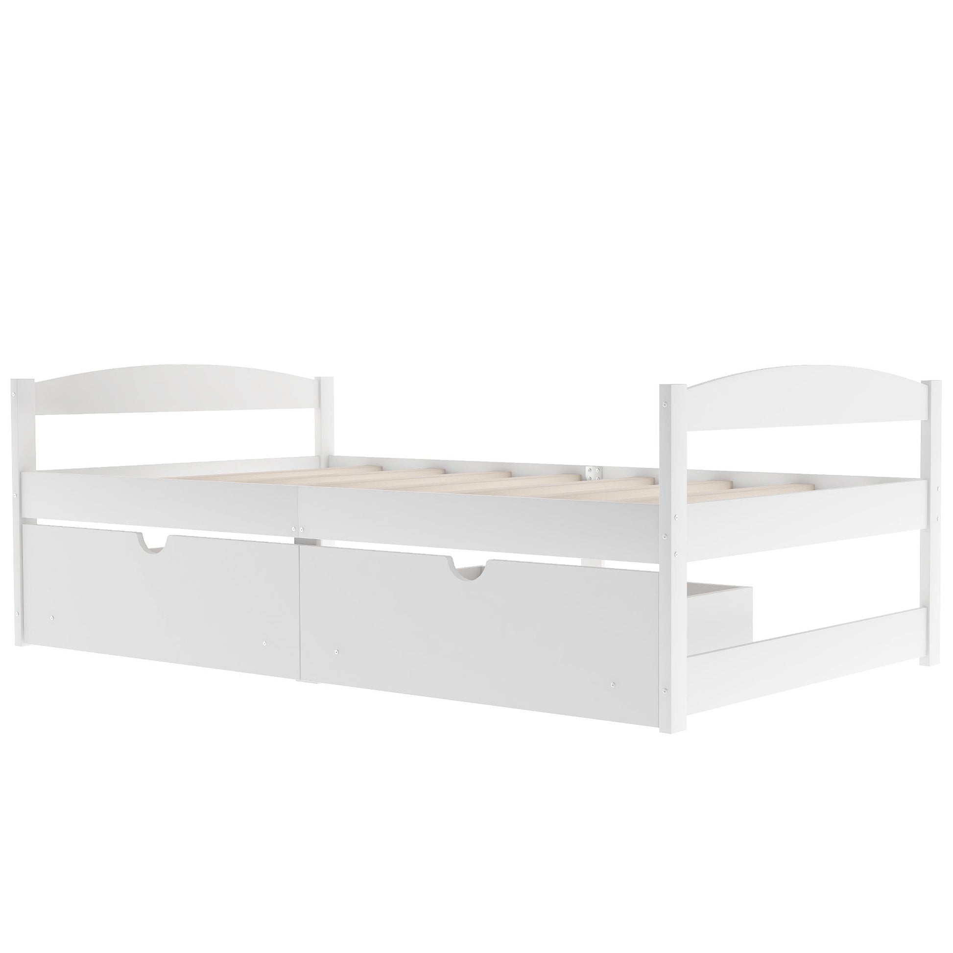 Platform Bed With 2 Drawers - The Sleep Loft - Online Mattress Showroom NYC