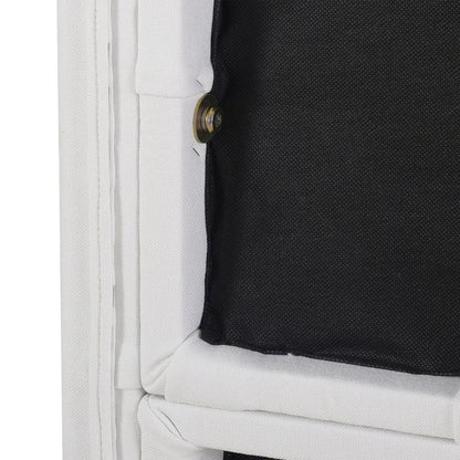 Marcella - Upholstered Shelter Headboard Bed Set - The Sleep Loft - Online Mattress Showroom NYC