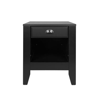 Cleary - Contemporary Nightstand With Drawer - The Sleep Loft - Online Mattress Showroom NYC